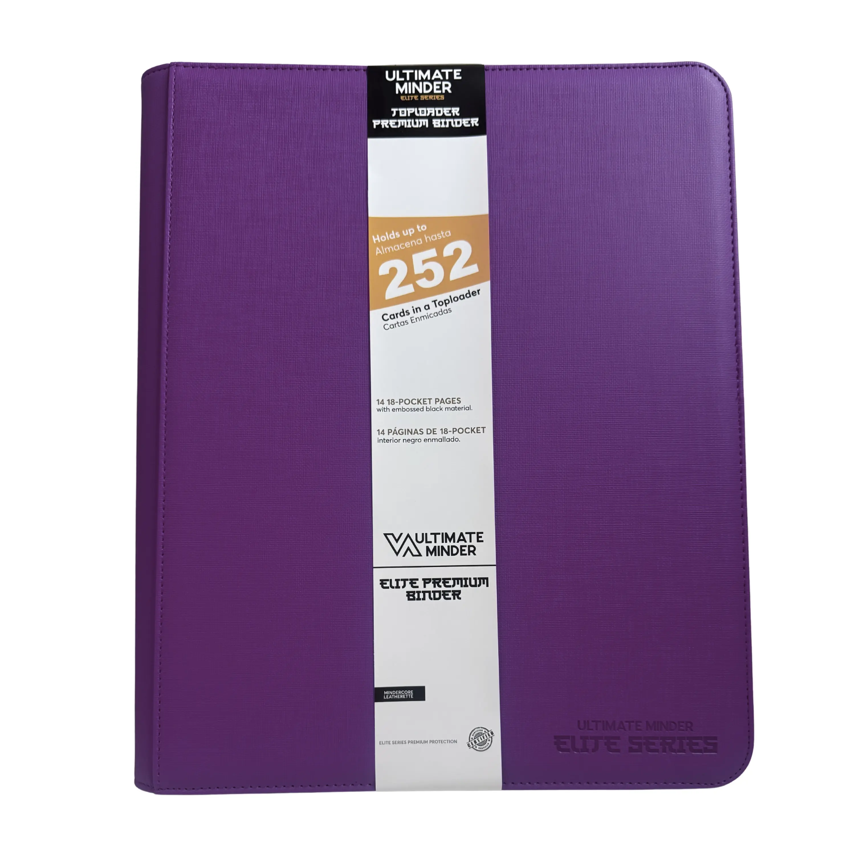 Elite Premium Toploader Binder 252 Cartas 7