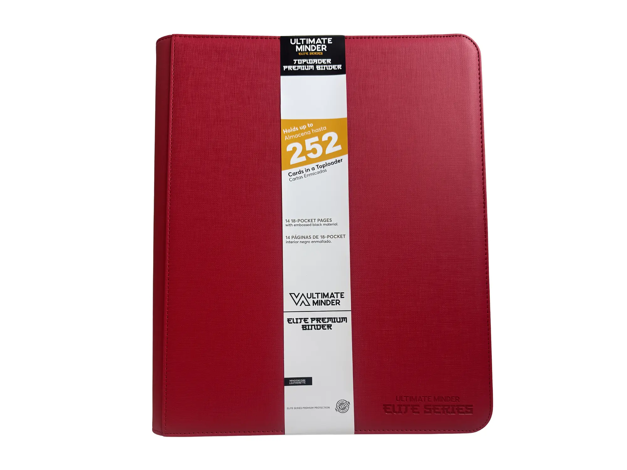 Elite Premium Toploader Binder 252 Cartas 6