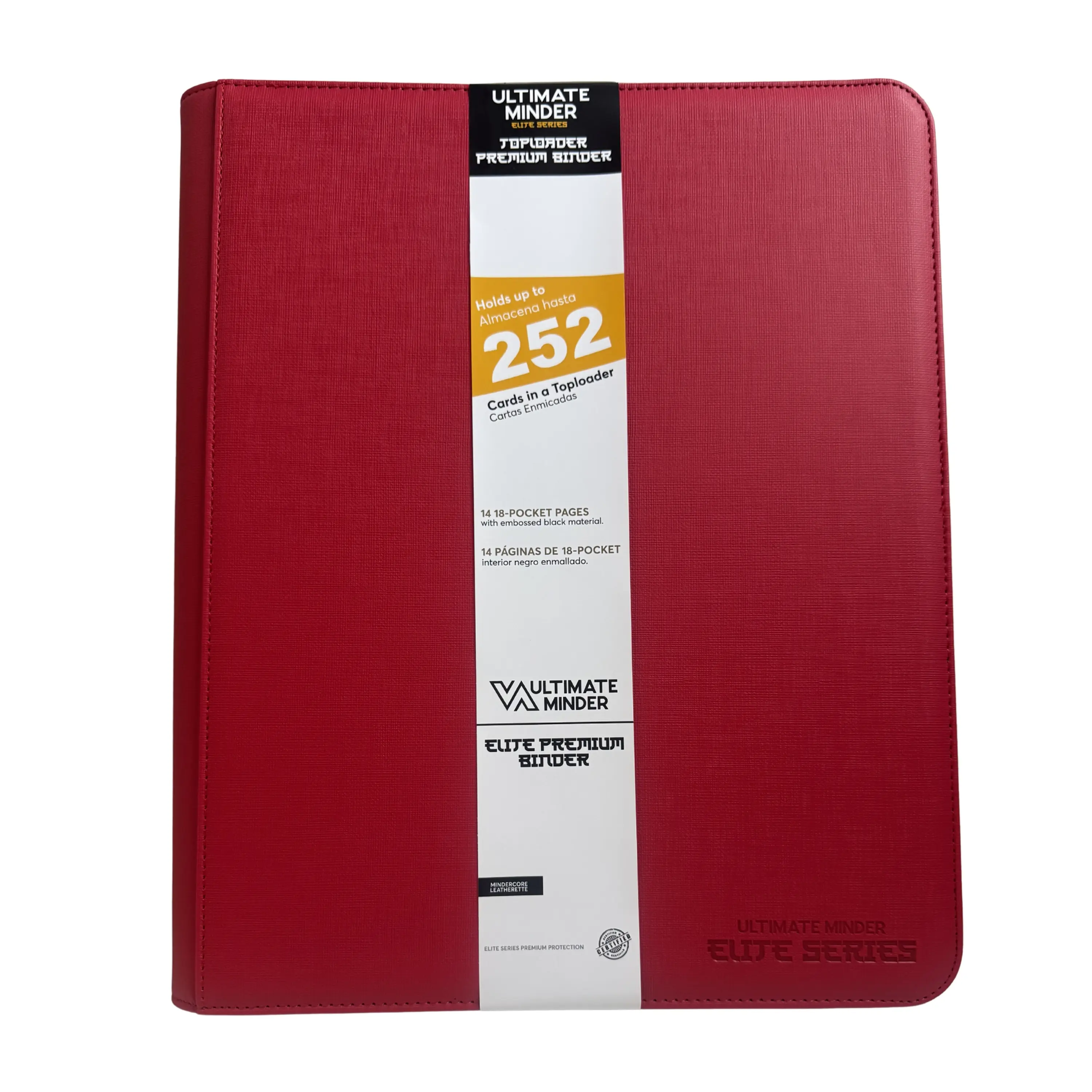 Elite Premium Toploader Binder 252 Cartas 6