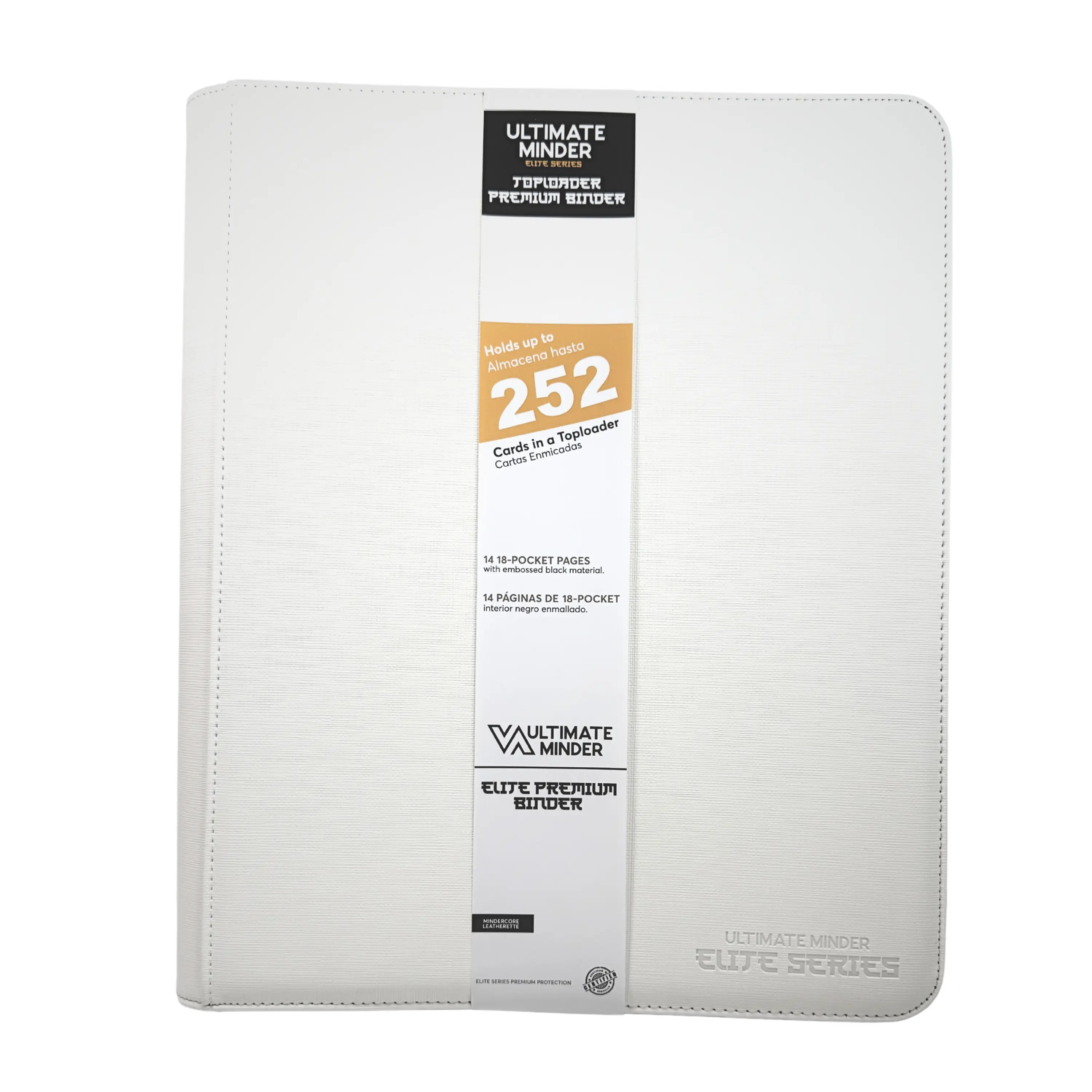 Elite Premium Toploader Binder 252 Cartas 11