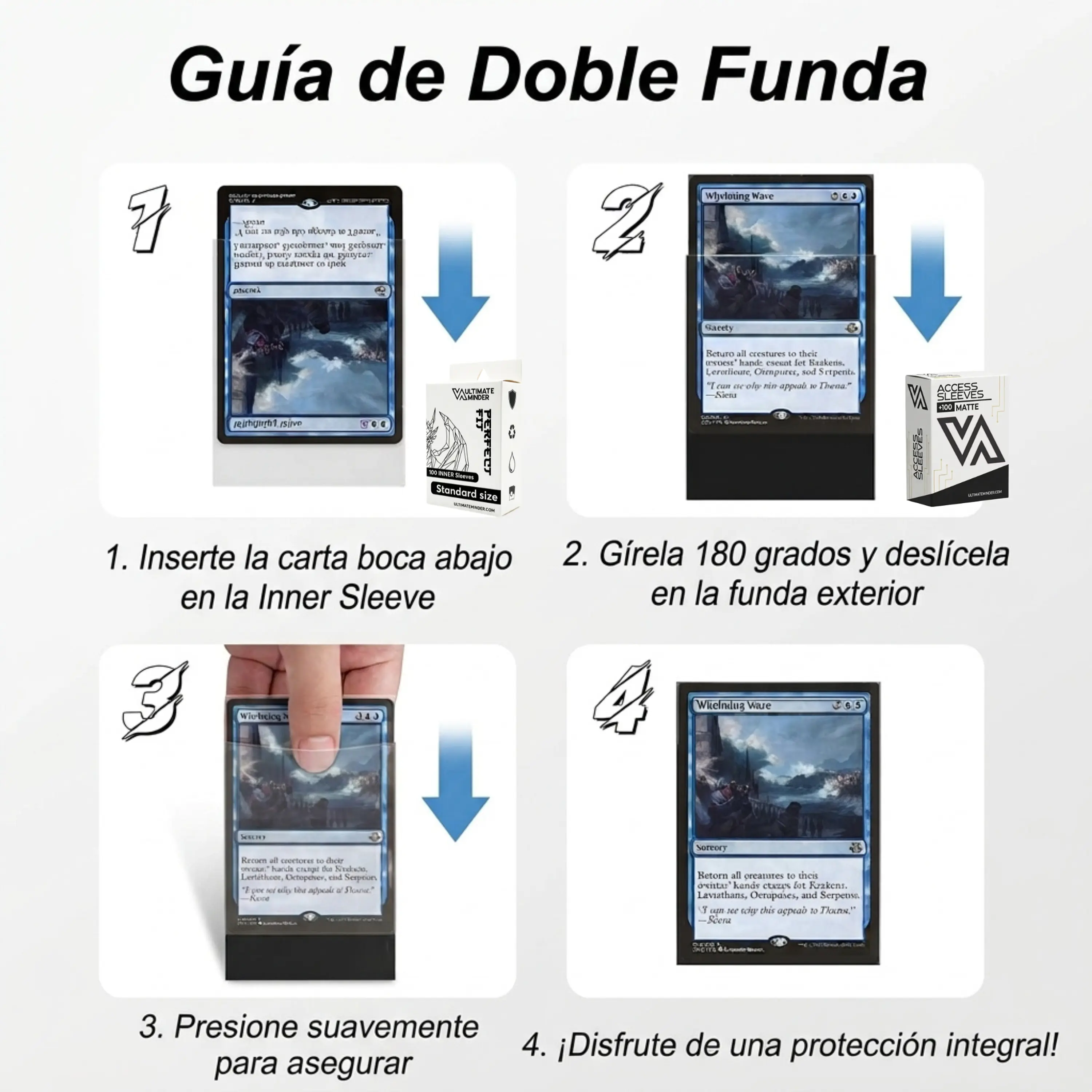 Standard Access Sleeves Matte - 100 Micas para juego 2