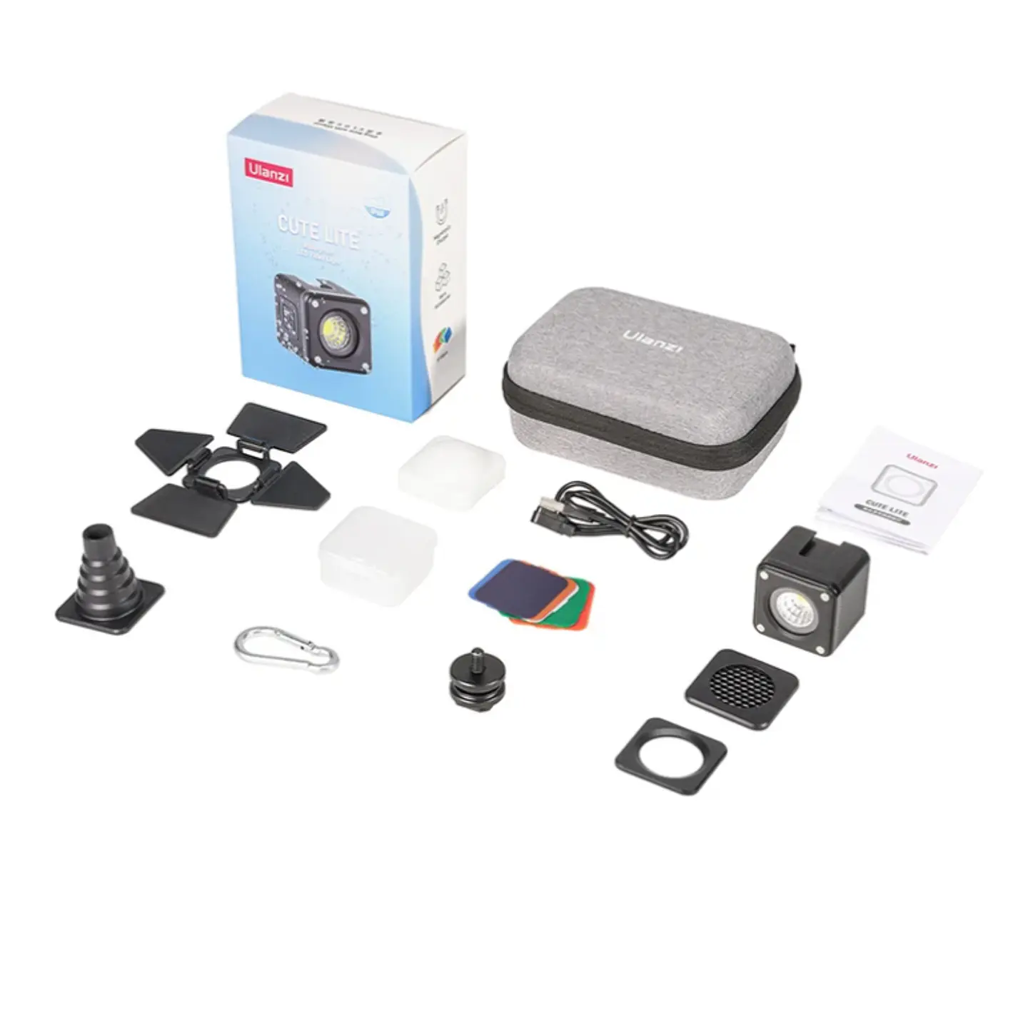 Cubo de Luz sumergible Ulanzi L2 Lite LEC COB para Insta360 Gopro y más 2