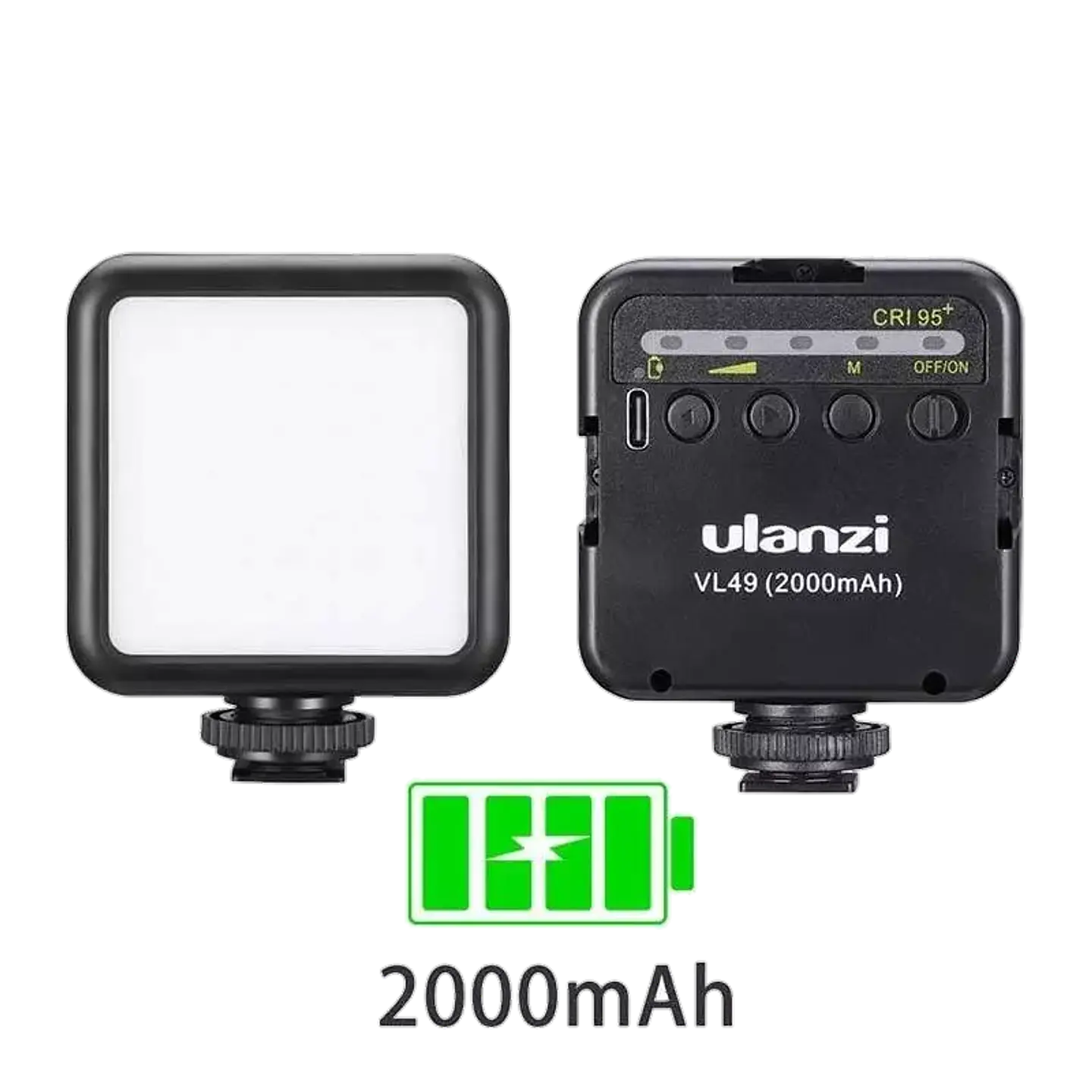 Luz Led Ulanzi VL-49 Recargable hasta 5500k 49 LEDS 1
