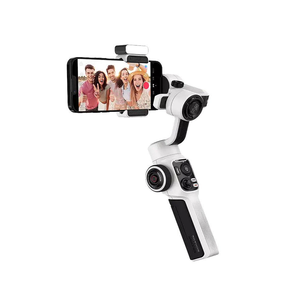 Estabilizador Zhiyun Smooth 5S para celular unidad y combo 1