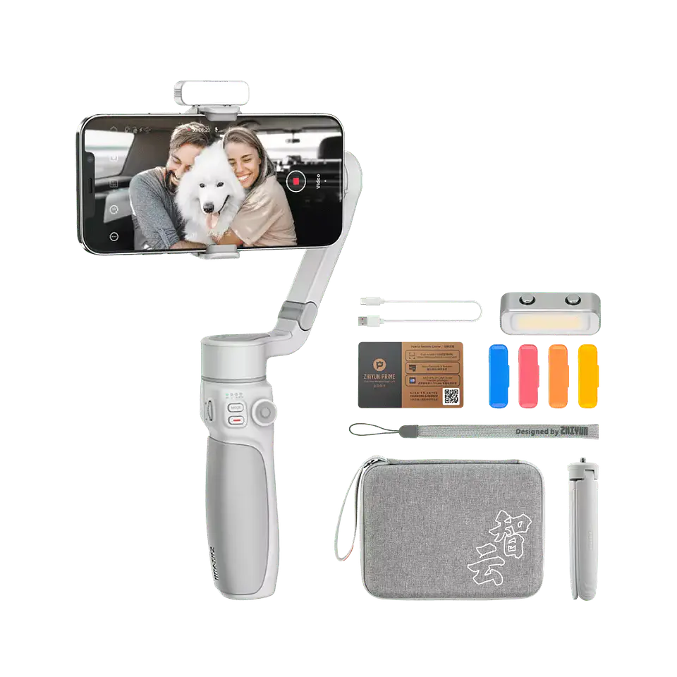 Estabilizador Zhiyun Smooth Q4 para celular unidad y en combo 2