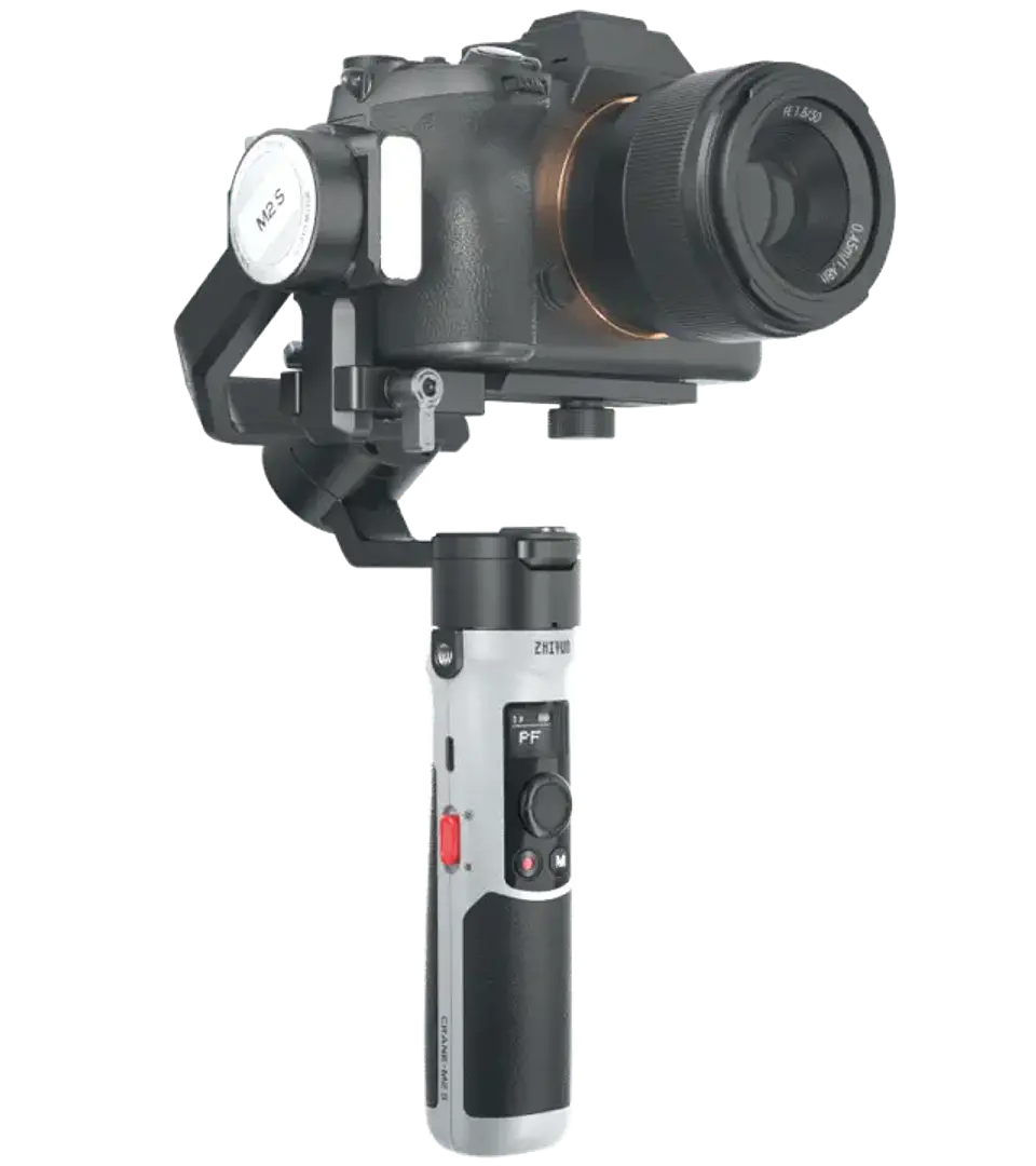 Estabilizador Zhiyun Crane M2S unidad y combo para Mirrorless y Gopro 1