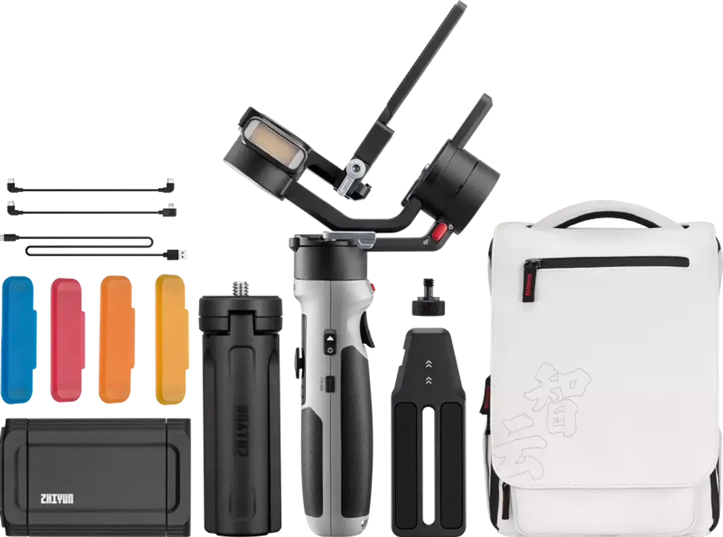 Estabilizador Zhiyun Crane M2S unidad y combo para Mirrorless y Gopro 2