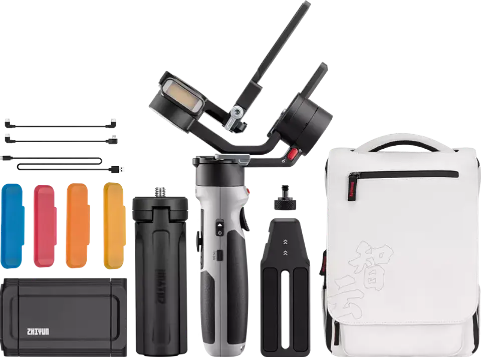 Estabilizador Zhiyun Crane M2S unidad y combo para Mirrorless y Gopro 2