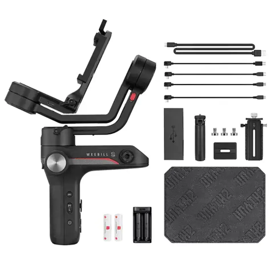 Estabilizador Zhiyun Weebill S 3 ejes para cámaras Mirrorless y DSLR 1