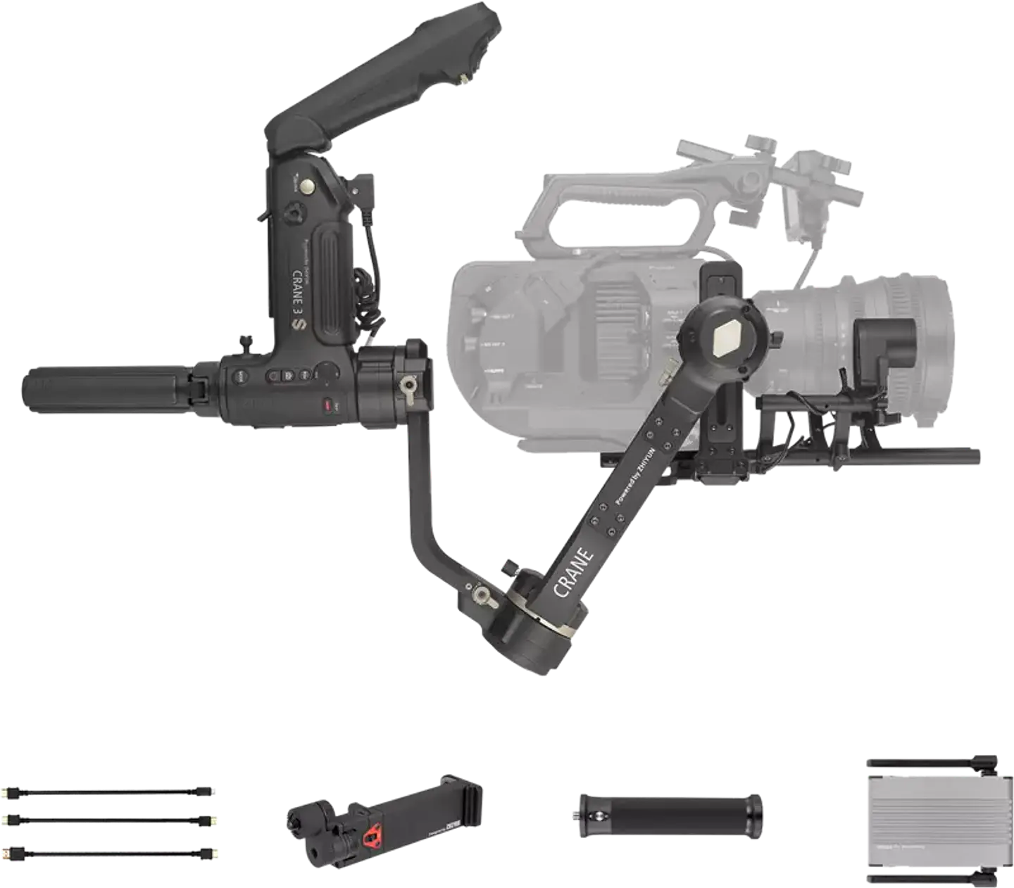 Estabilizador Zhiyun Crane 3S Pro para cámaras Mirrorless 3