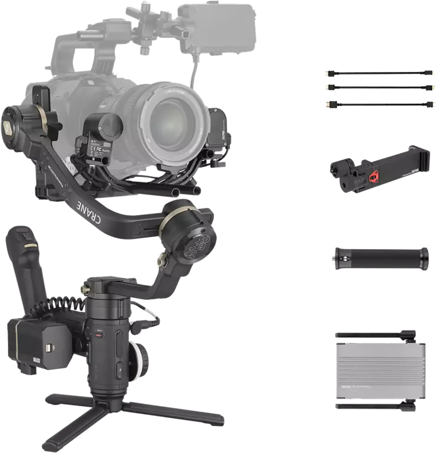 Estabilizador Zhiyun Crane 3S Pro para cámaras Mirrorless 4