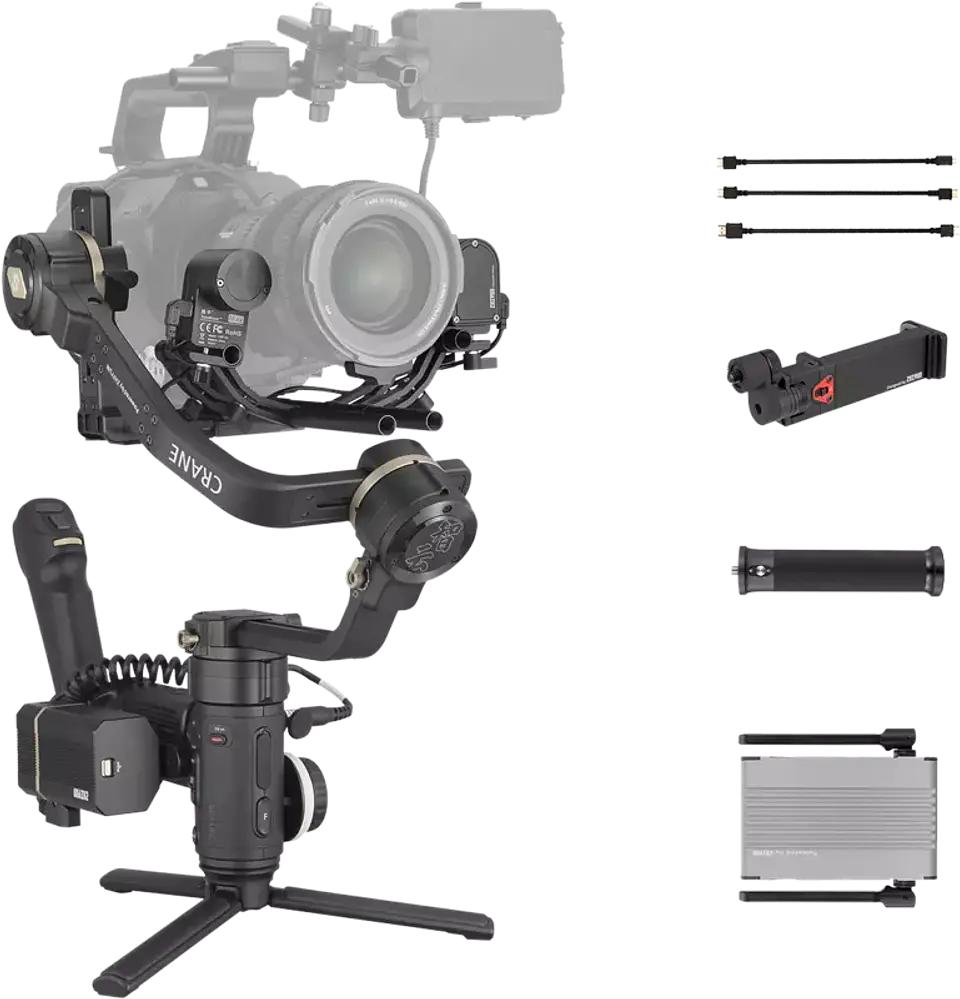 Estabilizador Zhiyun Crane 3S Pro para cámaras Mirrorless 4