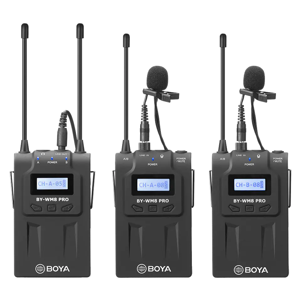 Micrófono de solapa Inalámbrico Boya WM8 Pro K2 1