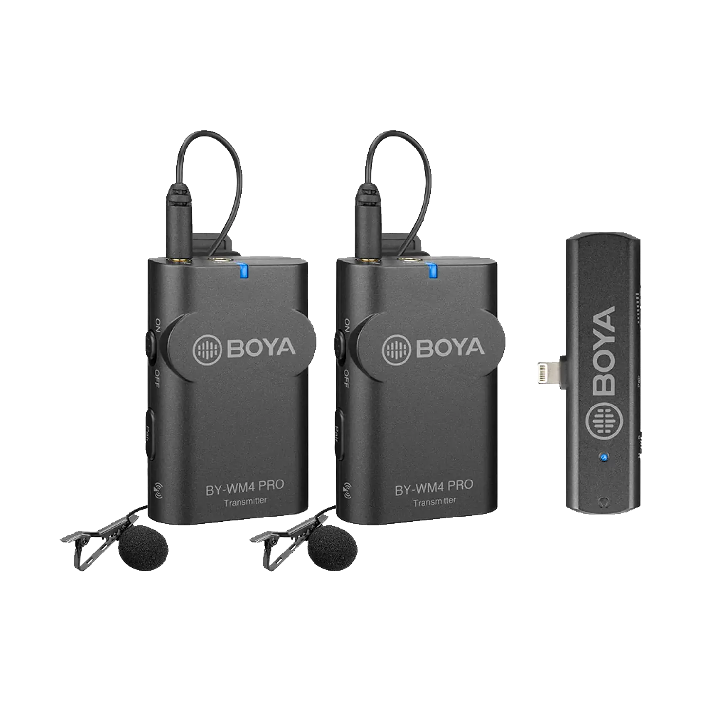 Micrófono de solapa Inalámbrico Boya WM4 Pro K4 para Iphone 1