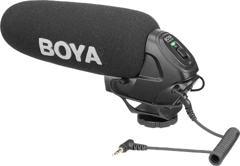 Micrófono Supercardioide Boya BY BM3030 Shotgun