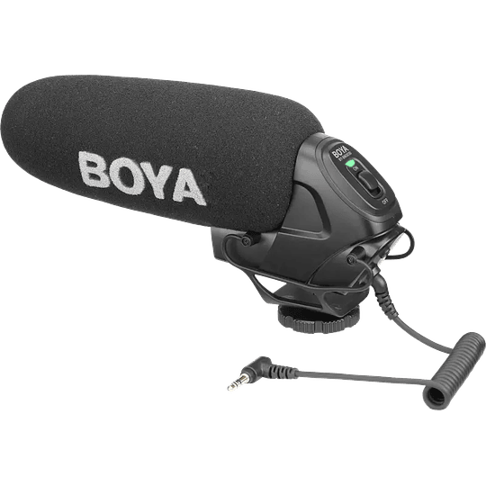 Micrófono Supercardioide Boya BY BM3030 Shotgun