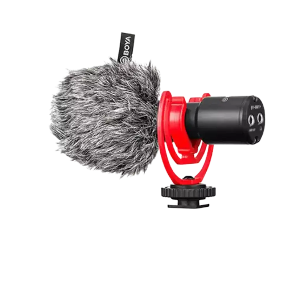 Micrófono cardioide Boya BY MM1+ Shotgun 1