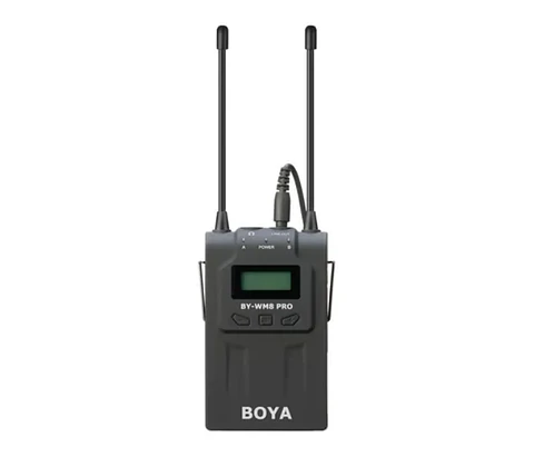 Receptor Inalámbrico Boya BY RX8 para WM8 o WHM8