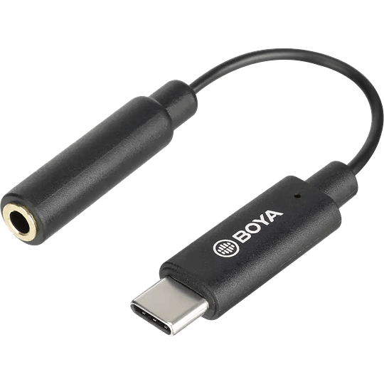 Adaptador Micrófono Boya BY-K4 para android USB C