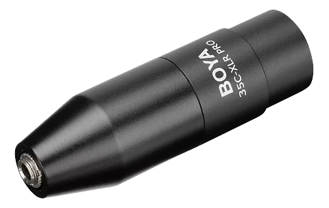 Adaptador BOYA 35C-XLR  DE 3.5 Trs A XLR para audio profesional