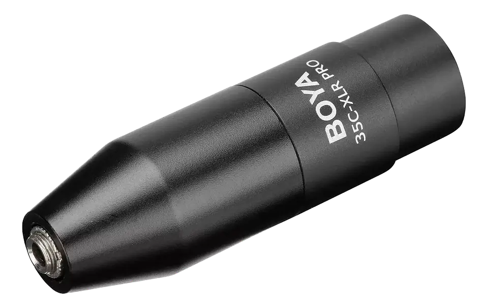 Adaptador BOYA 35C-XLR  DE 3.5 Trs A XLR para audio profesional 1
