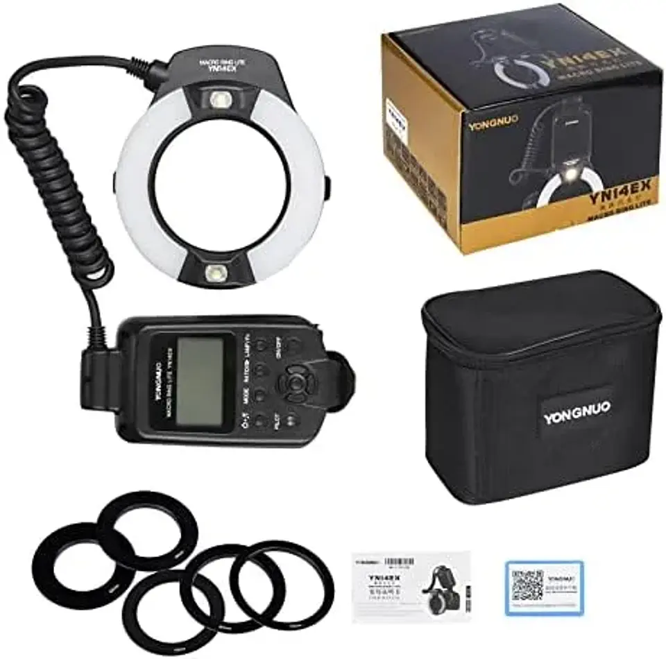 Ring Flash Yongnuo YN 14 EX Nikon Canon 1