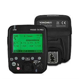 Transmisor Yongnuo 560 TX Pro para Flash Yongnuo Canon y Nikon
