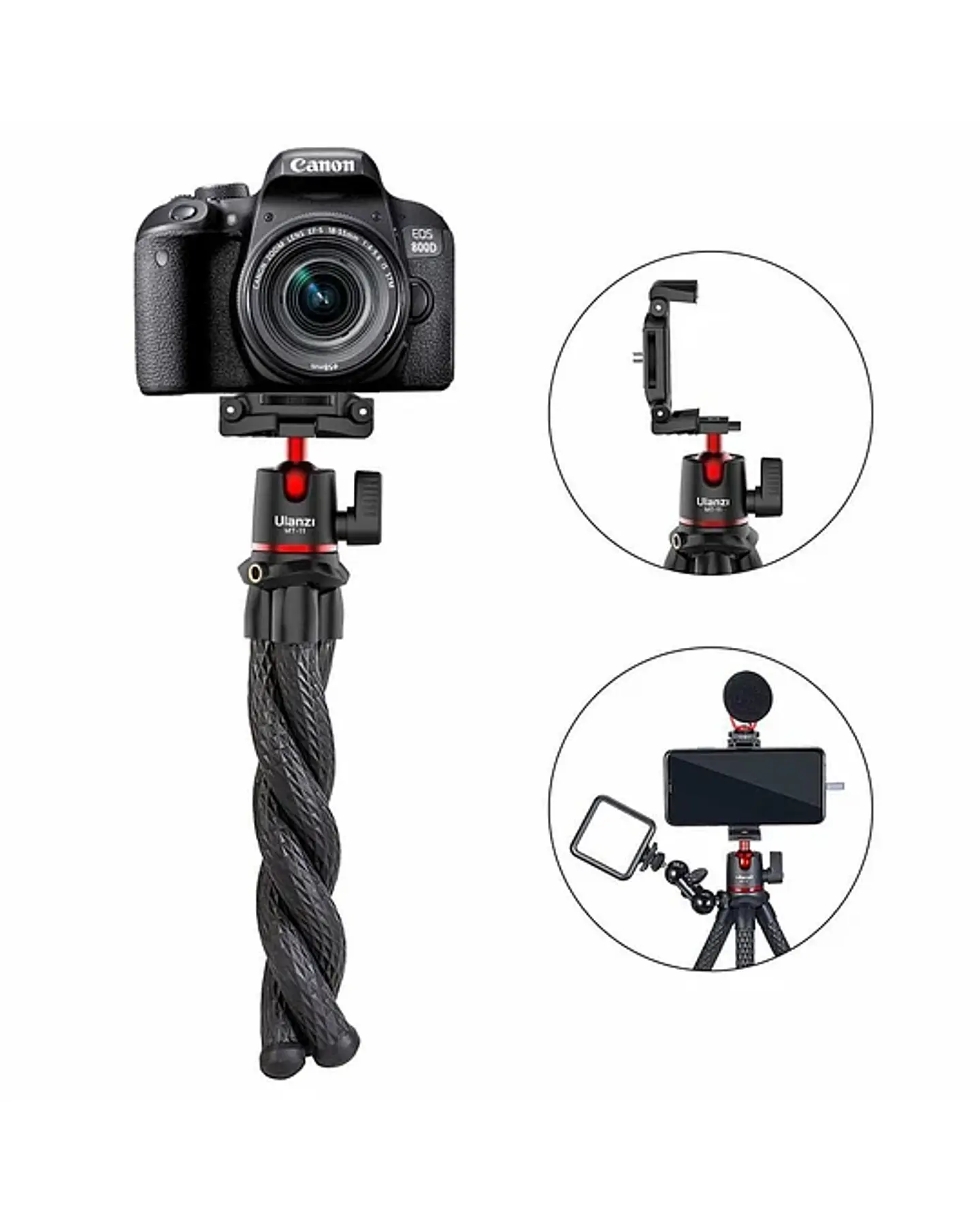 Tripode flexible Ulanzi MT 11 para Insta360 Gopro Cámaras 1