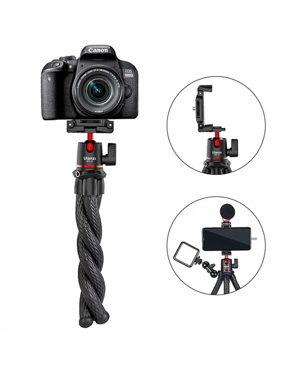 Tripode flexible Ulanzi MT 11 para Insta360 Gopro Cámaras 1