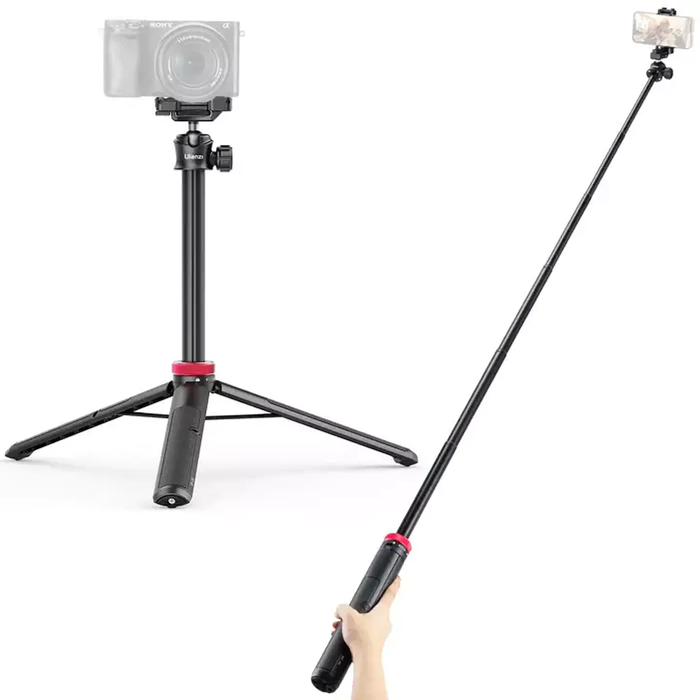 Trípode flexible Ulanzi MT 44 para Insta360 Gopro Cámaras 1