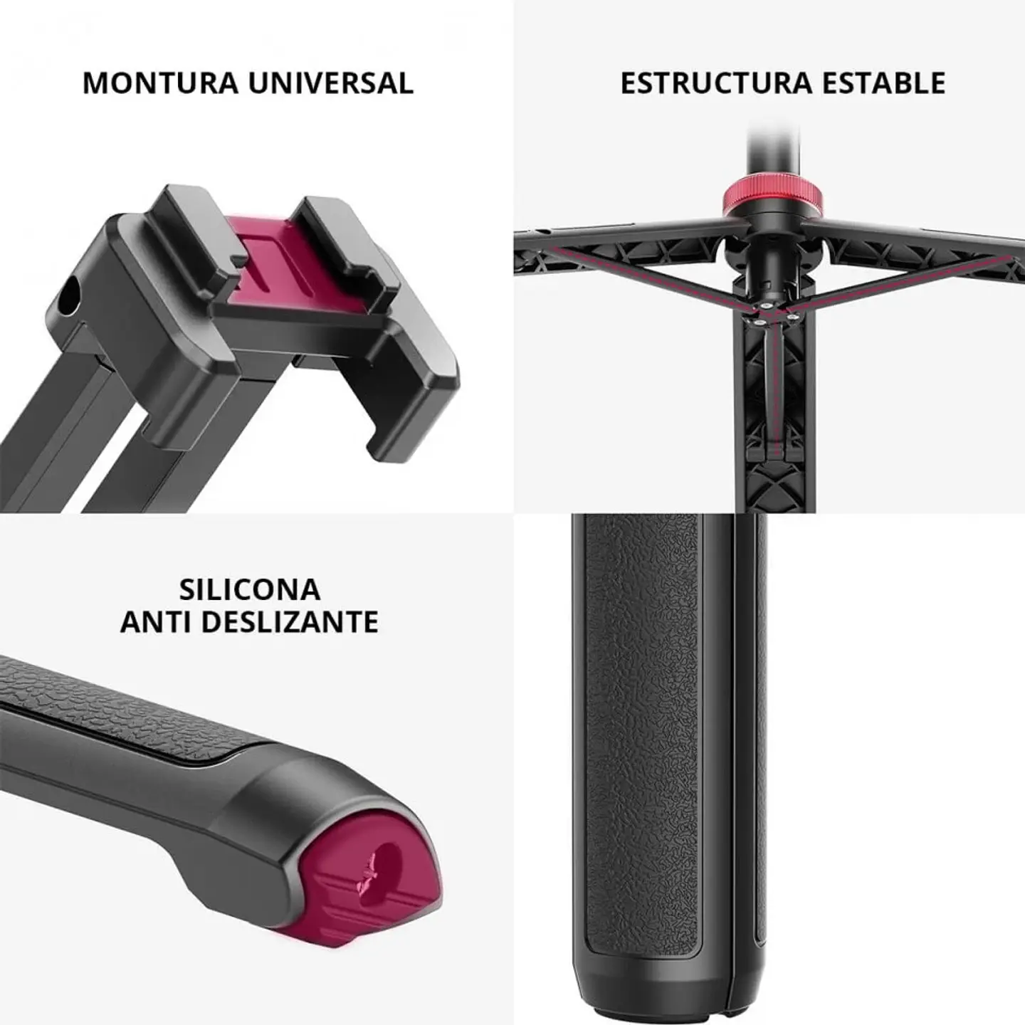 Trípode flexible Ulanzi MT 44 para Insta360 Gopro Cámaras 3