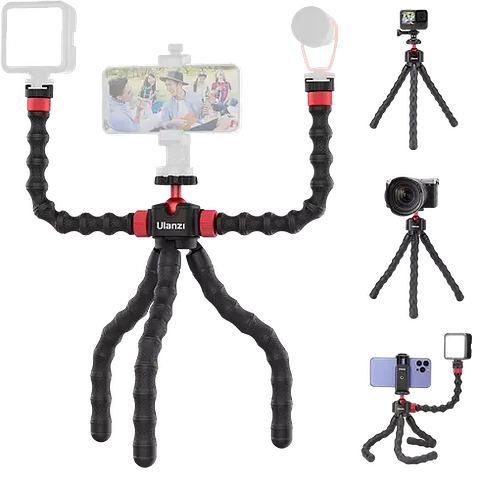 Trípode flexible Pulpo Ulanzi MT 52 para Insta360 Gopro Cámaras