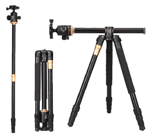Trípode Cenital 360° 1.50mt QZSD Q999H Ball Head 2 en 1