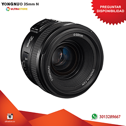 Yongnuo YN 35mm f2 para Nikon F DX FX