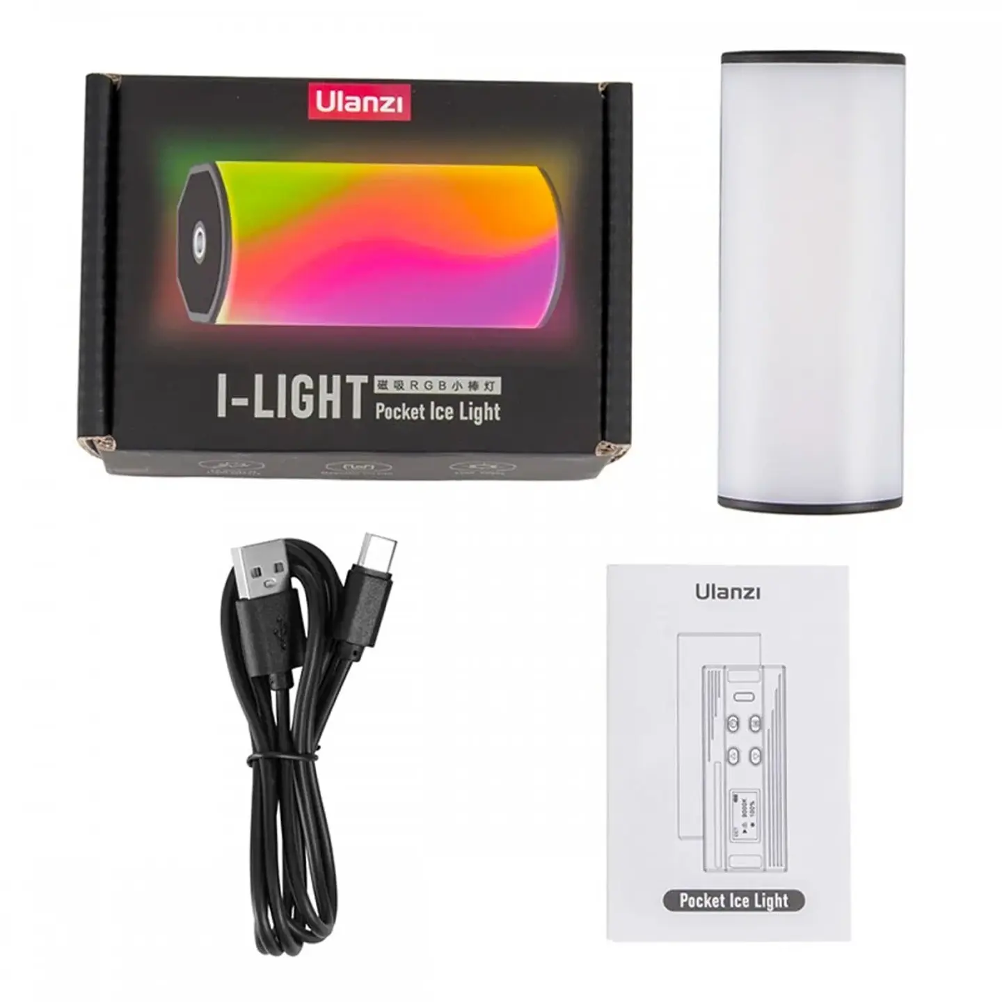 Mini barra Luz Tubo Led Ulanzi I-light RGB 9000k Magnética 2