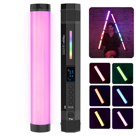 Barra Luz Tubo Led Ulanzi VL110 RGB 24cm 9000k Magnética