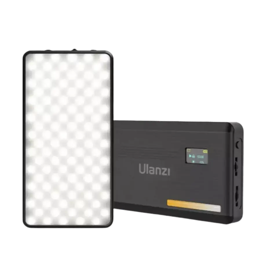 Luz Led Ulanzi VL200 RGB Bicolor Recargable hasta 9000k 1