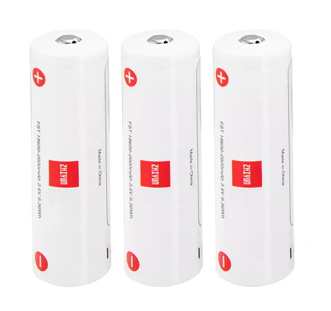 Kit de 3 Baterías Zhiyun Recargables 18650 para Weebill Crane 2 y 3