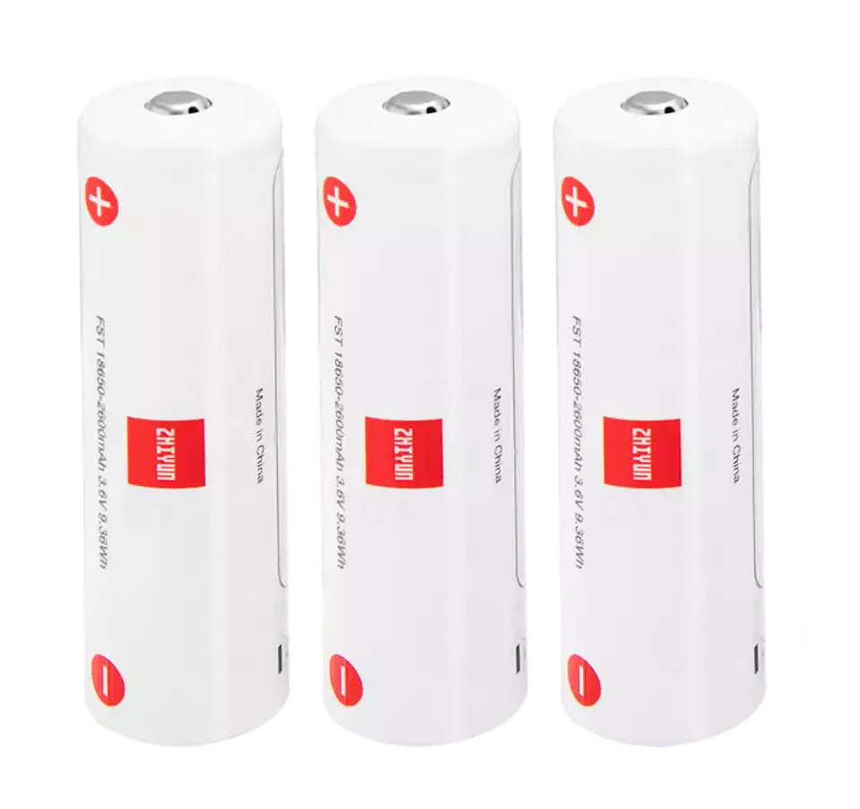 Kit de 3 Baterías Zhiyun Recargables 18650 para Weebill Crane 2 y 3 1