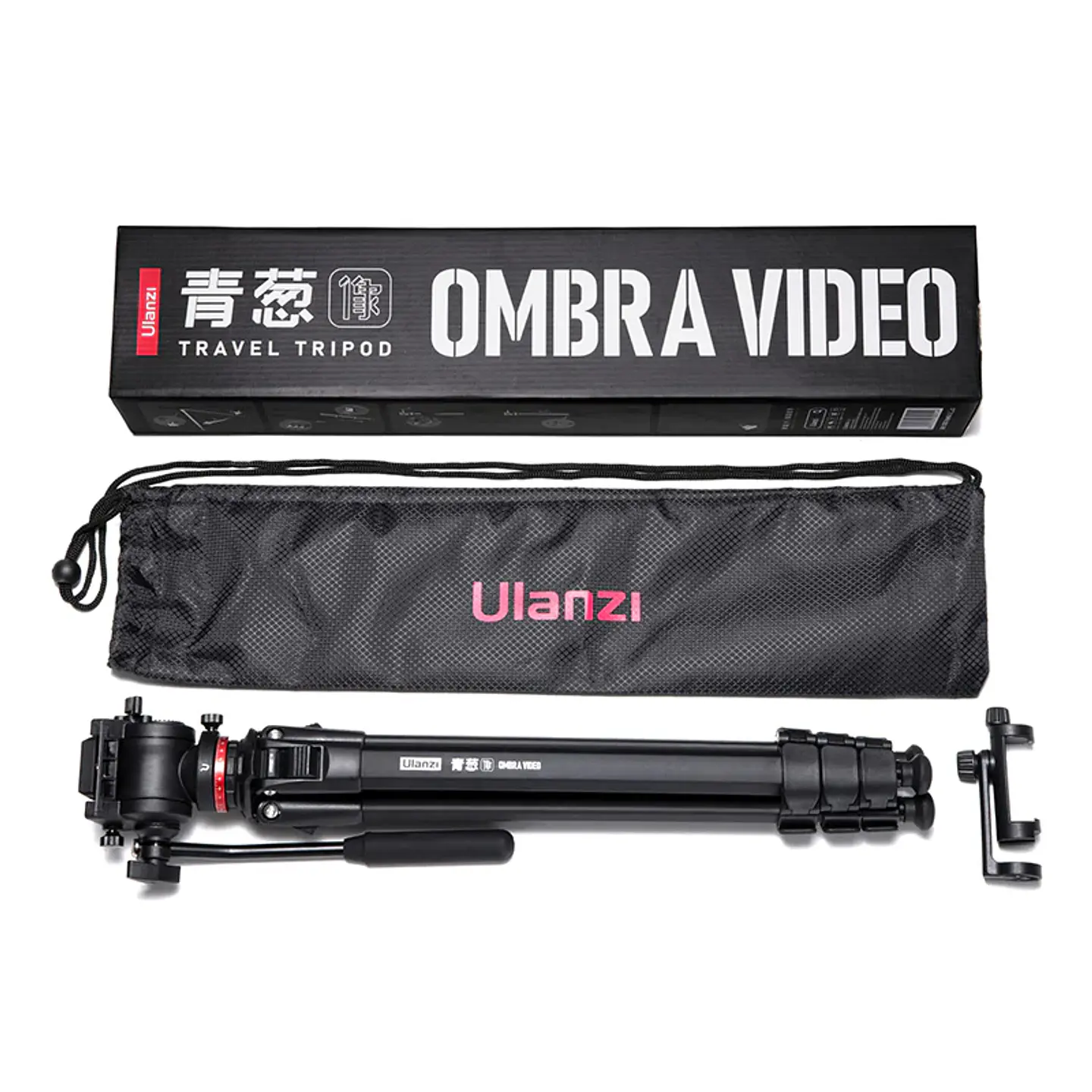 Trípode Ulanzi Ombra Ziang Video Travel 360° 1.60mt Pan Head 3