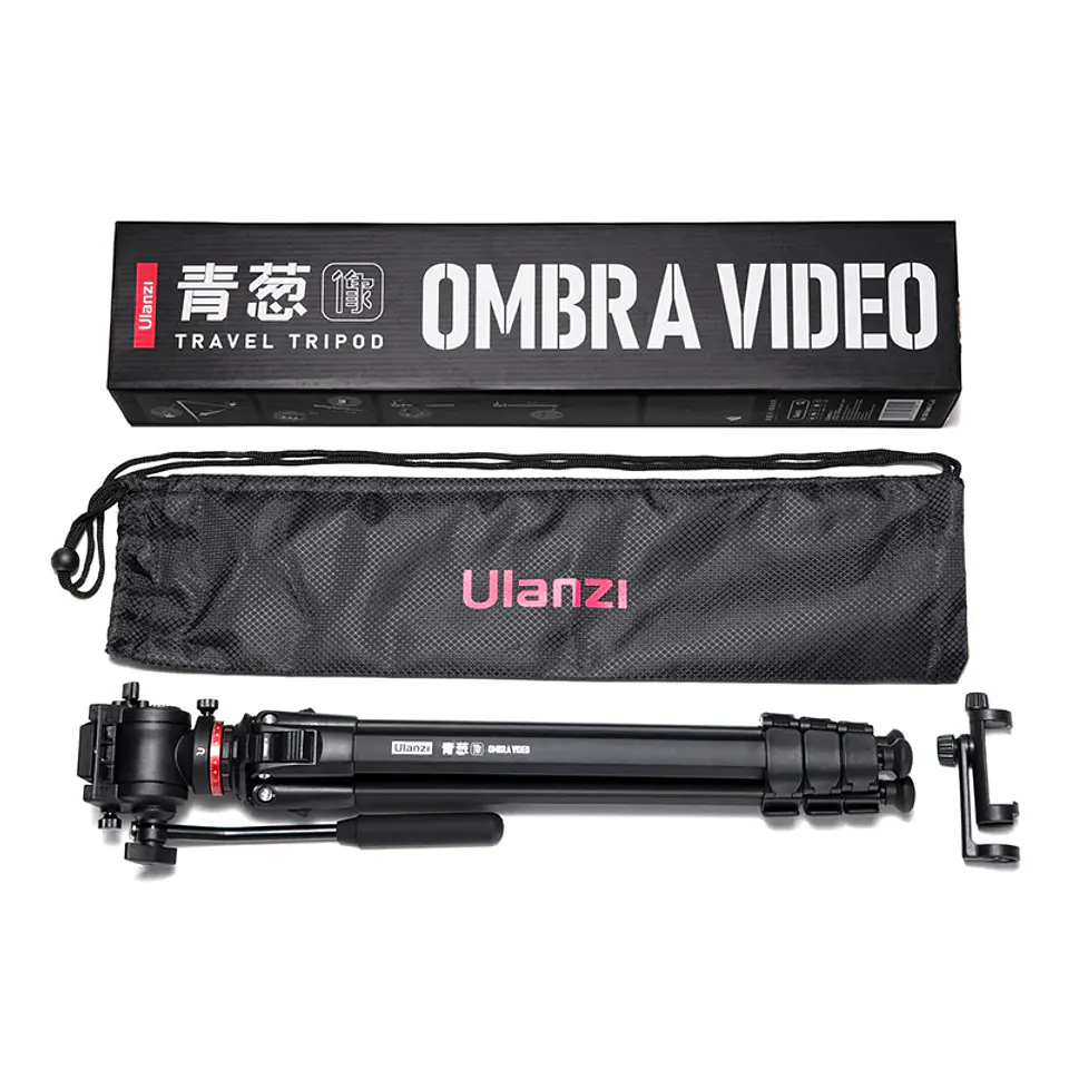 Trípode Ulanzi Ombra Ziang Video Travel 360° 1.60mt Pan Head 3