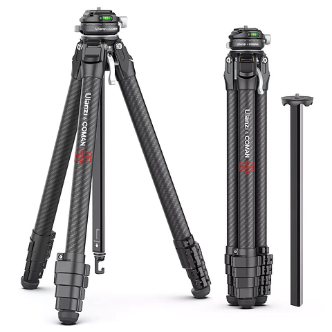 Trípode Profesional Ulanzi Zero F38 360° Soporta 18kg 1.56mt