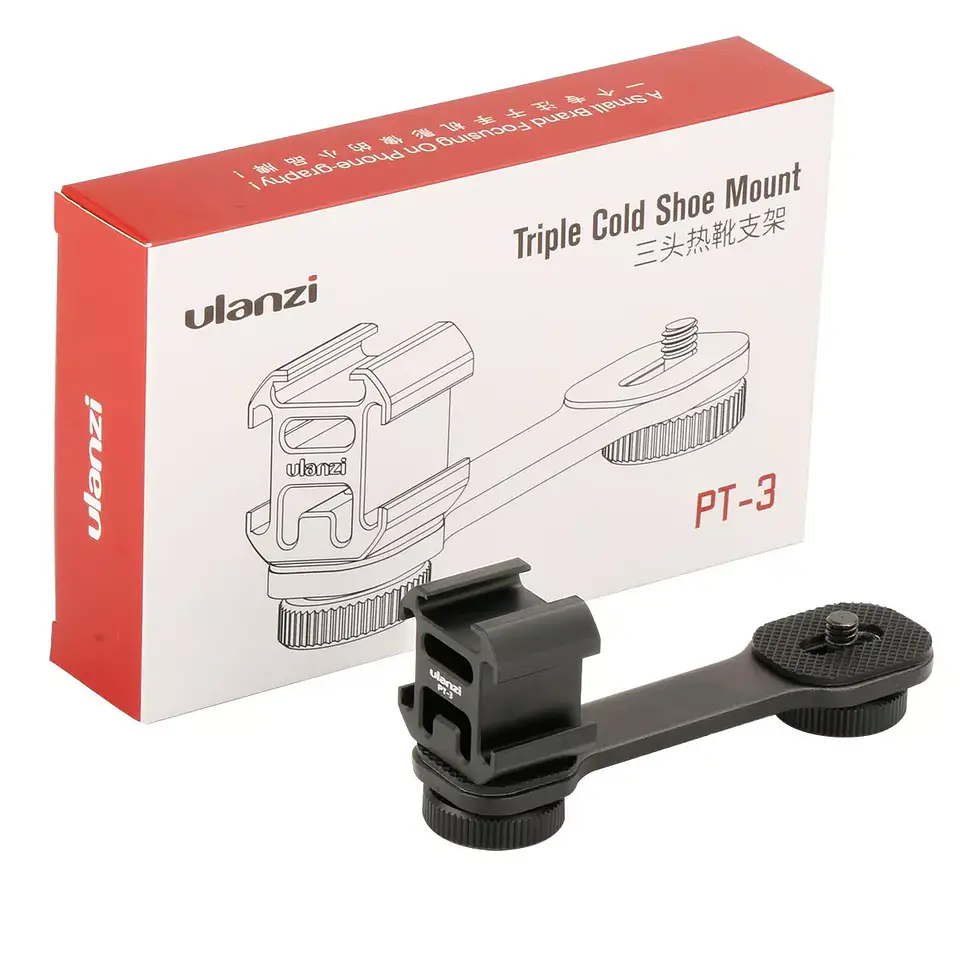 Extensión de Zapata Ulanzi PT-3 para gimbal o tripode 1