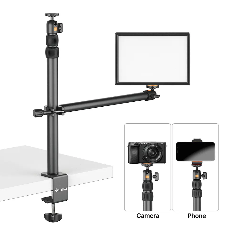 Soporte Cenital de Mesa Doble Universal Ulanzi Vijim LS02 1