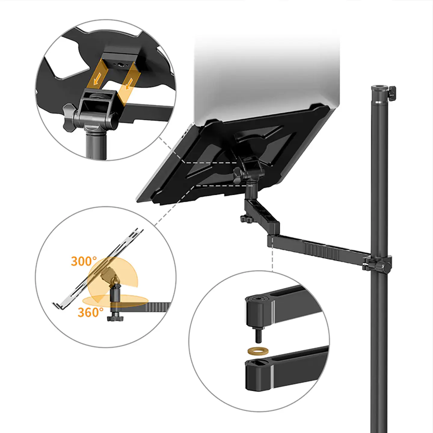 Soporte de Mesa Articulado Mutiple Ulanzi Vijim LS21 2