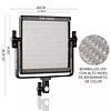 Juego de 2 luces LED Profesionales GVM 560AS Bicolor 5600k Difusor