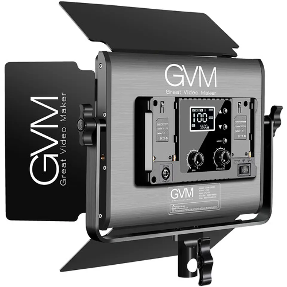 Luz led Estudio Profesional GVM 1000D RGB 5600k 2