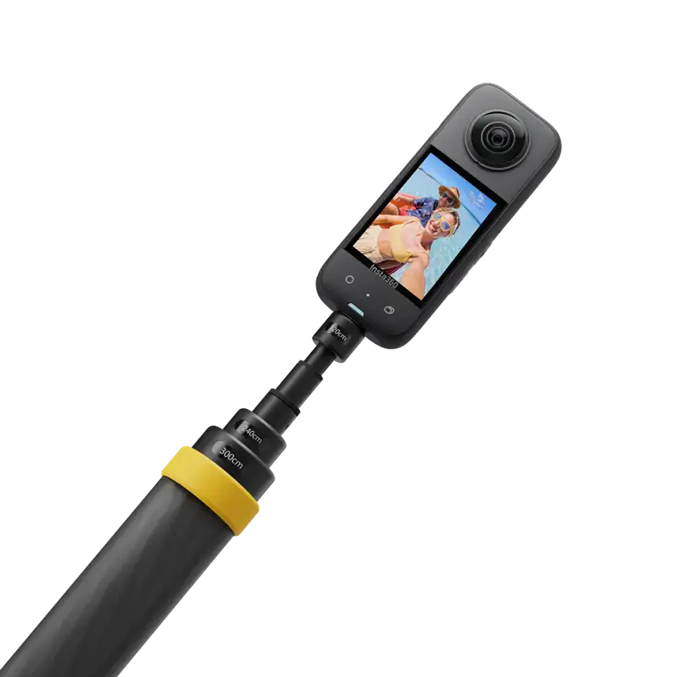 Selfie Stick Original Extension 3m para Insta360 One X3 RS R X2 Go3 3