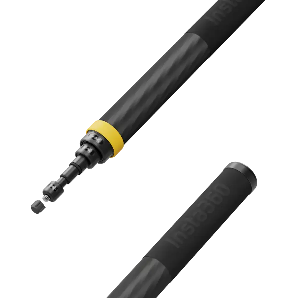 Selfie Stick Original Extension 3m para Insta360 One X3 RS R X2 Go3 4