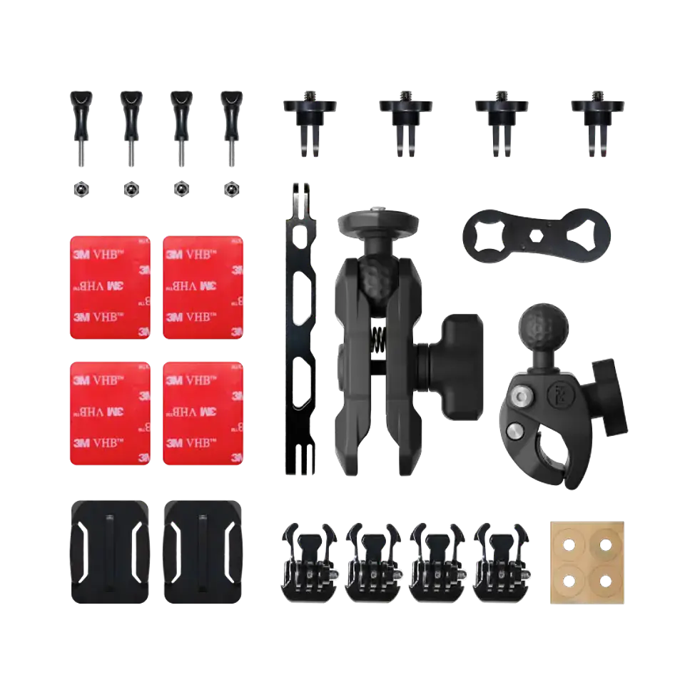 Kit Soporte Moto Insta360 para X5 X4 X3 Ace Pro 2 2